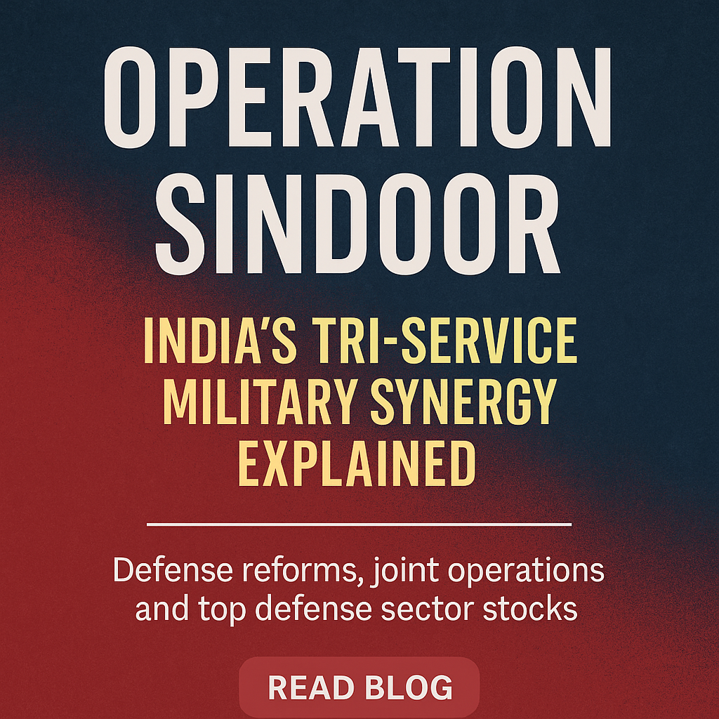Operation SINDOOR: A New Chapter in India’s Integrated Defence Strategy